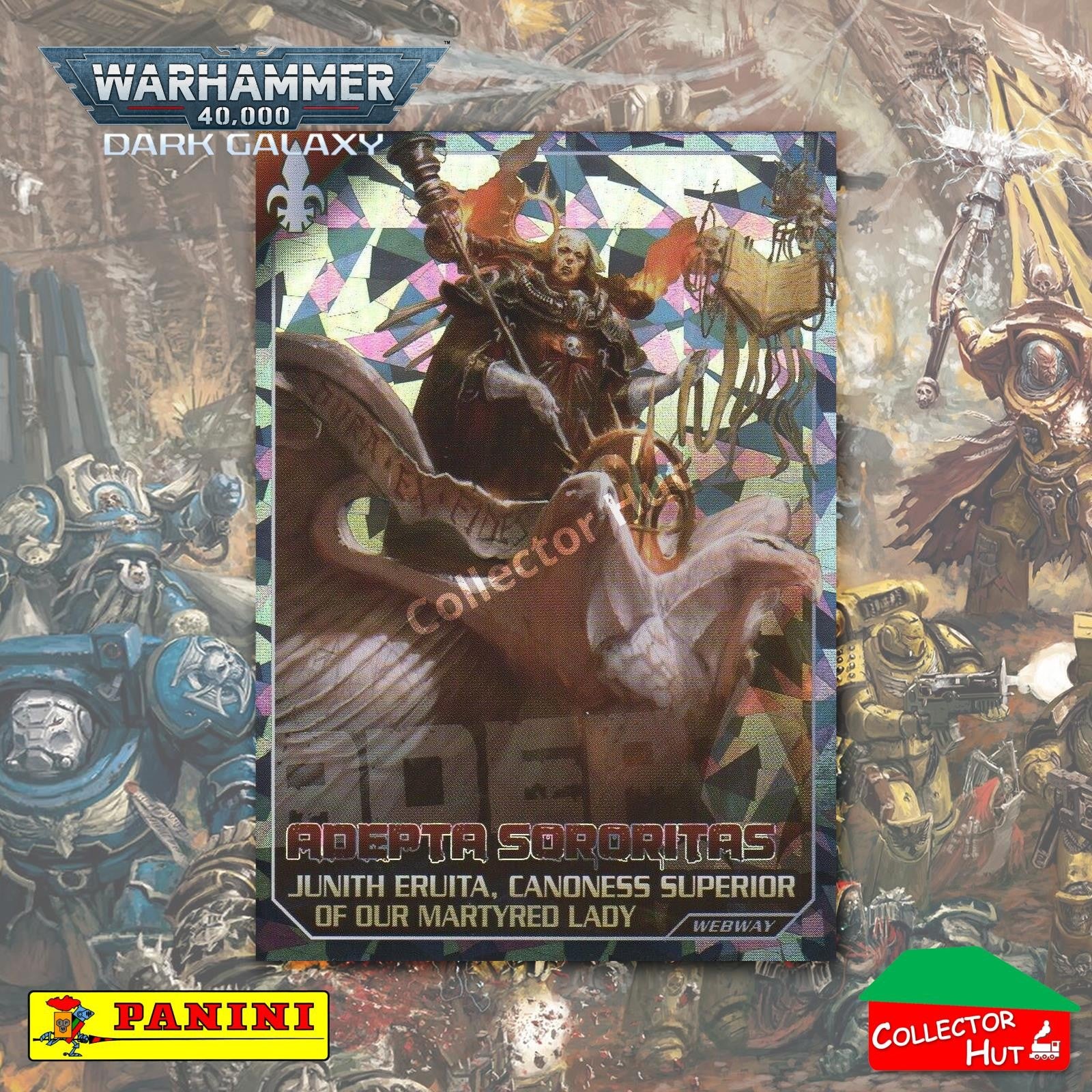 PANINI Warhammer 40,000 Dark Galaxy Webway Inferno Adamantium Limited FOIL Cards