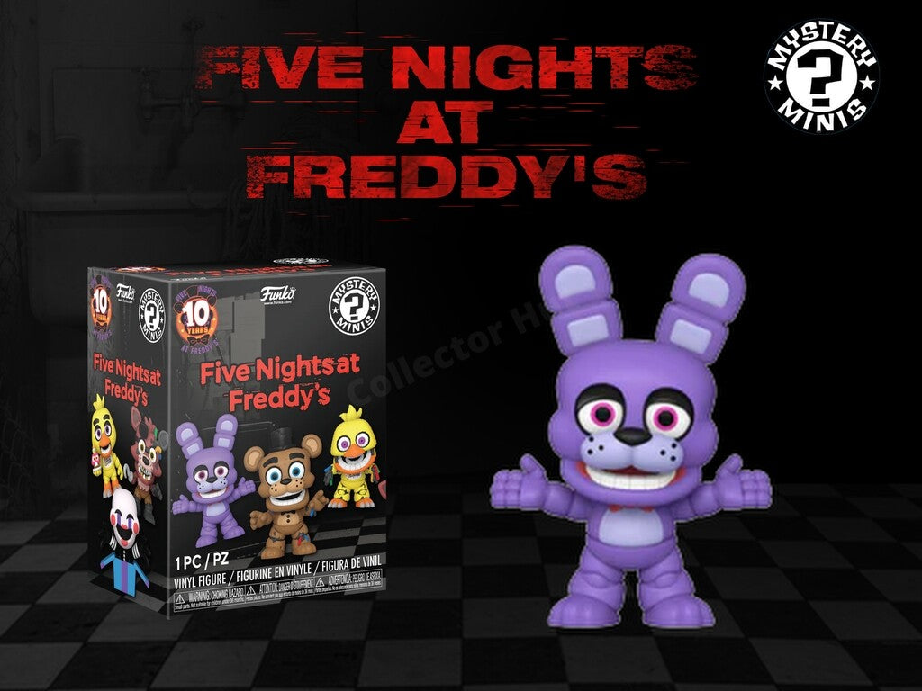 Funko Mystery Minis Five Nights at Freddy's Figurines 10 Years (You Choose)