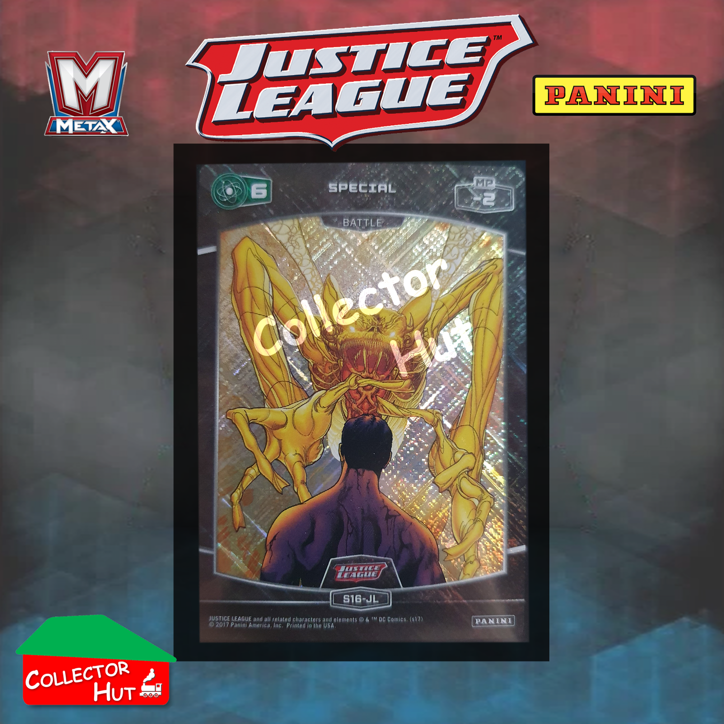 Panini MetaX DC Justice League Foil Cards S1-S72 Choose Your Card