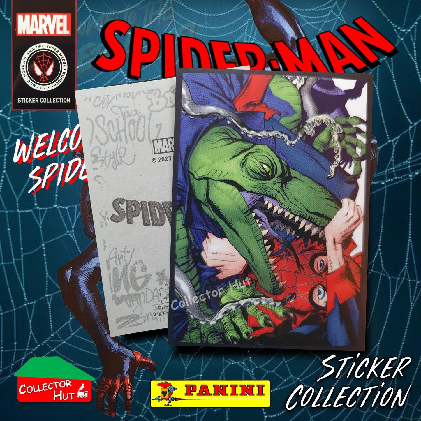 Panini Spider-Man Spider-Verse 2023 Collection Sticker Singles #1-163 & F1-30