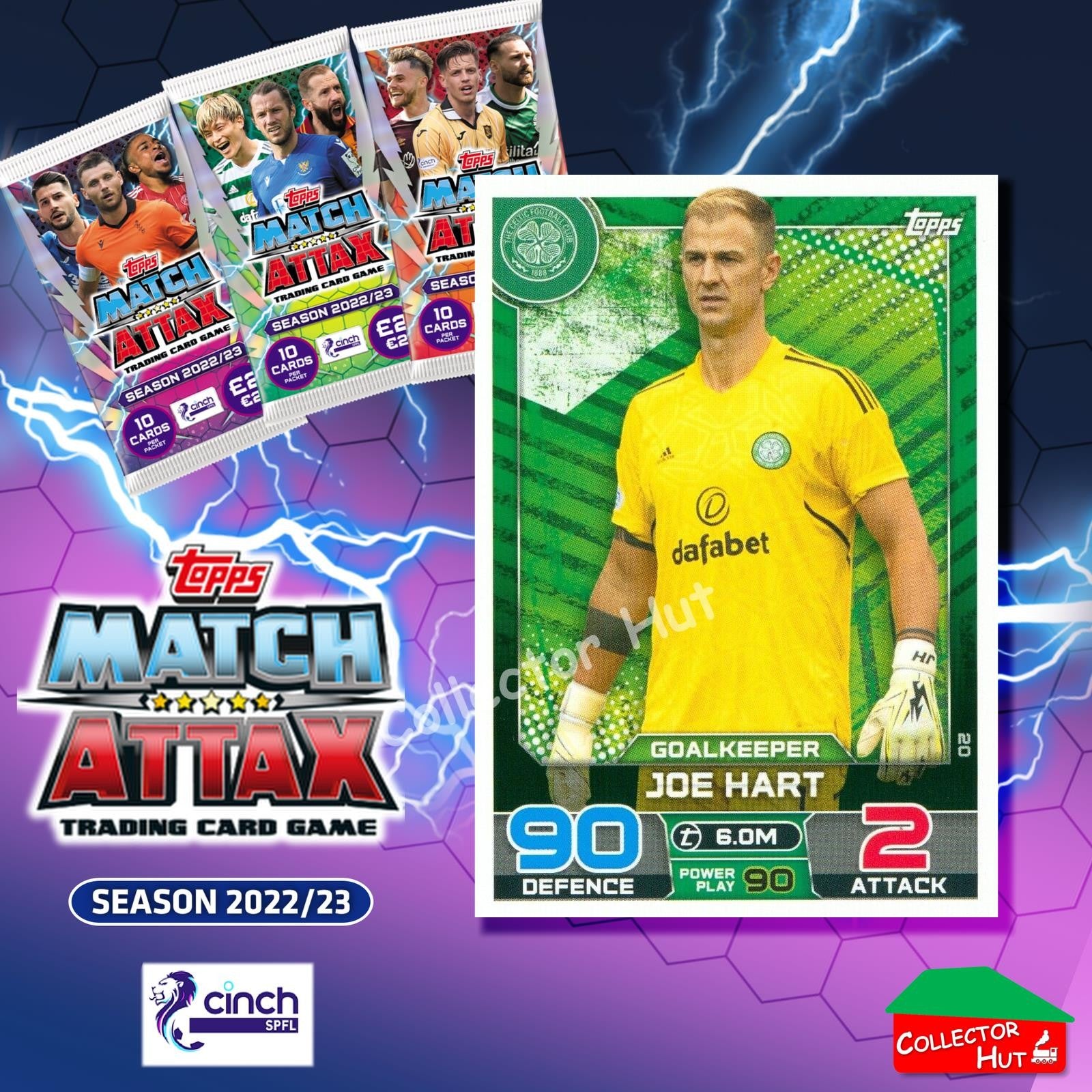 TOPPS MATCH ATTAX SPFL 2022/23 #1-162 Choose Your Card