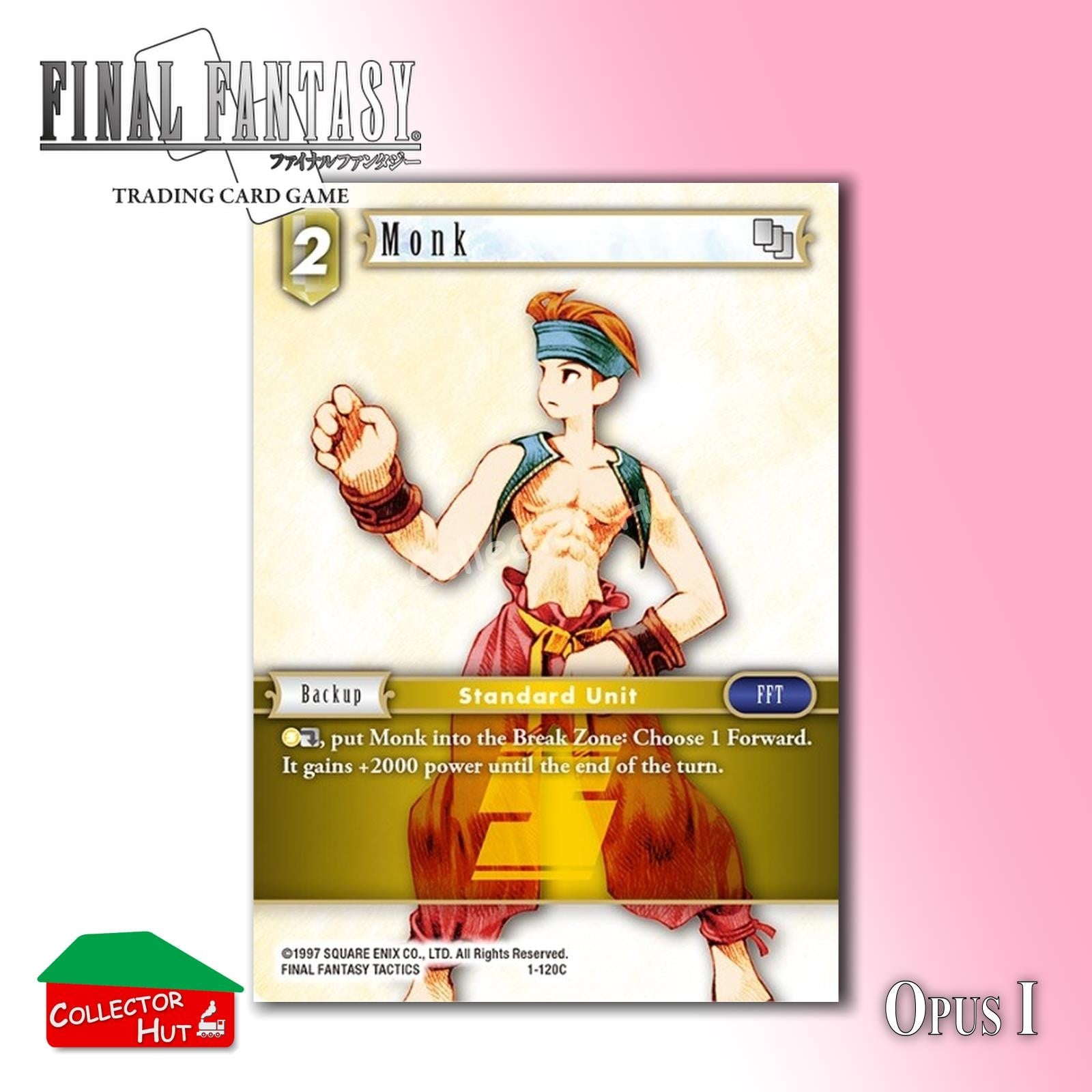 Final Fantasy Trading Card Game OPUS I Singles You Choose