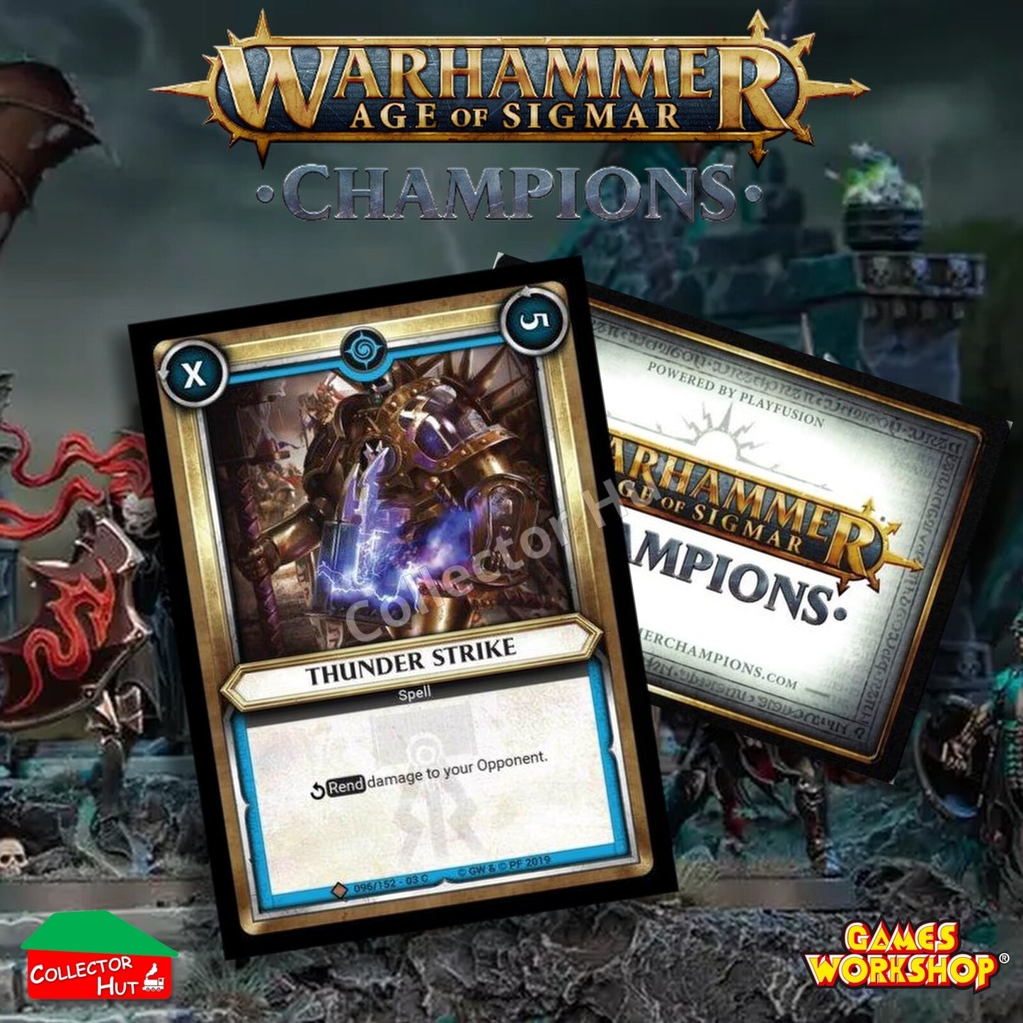 Warhammer Age of Sigmar: Champions Wave 3 SAVAGERY FOIL Cards CHOOSE SINGLES