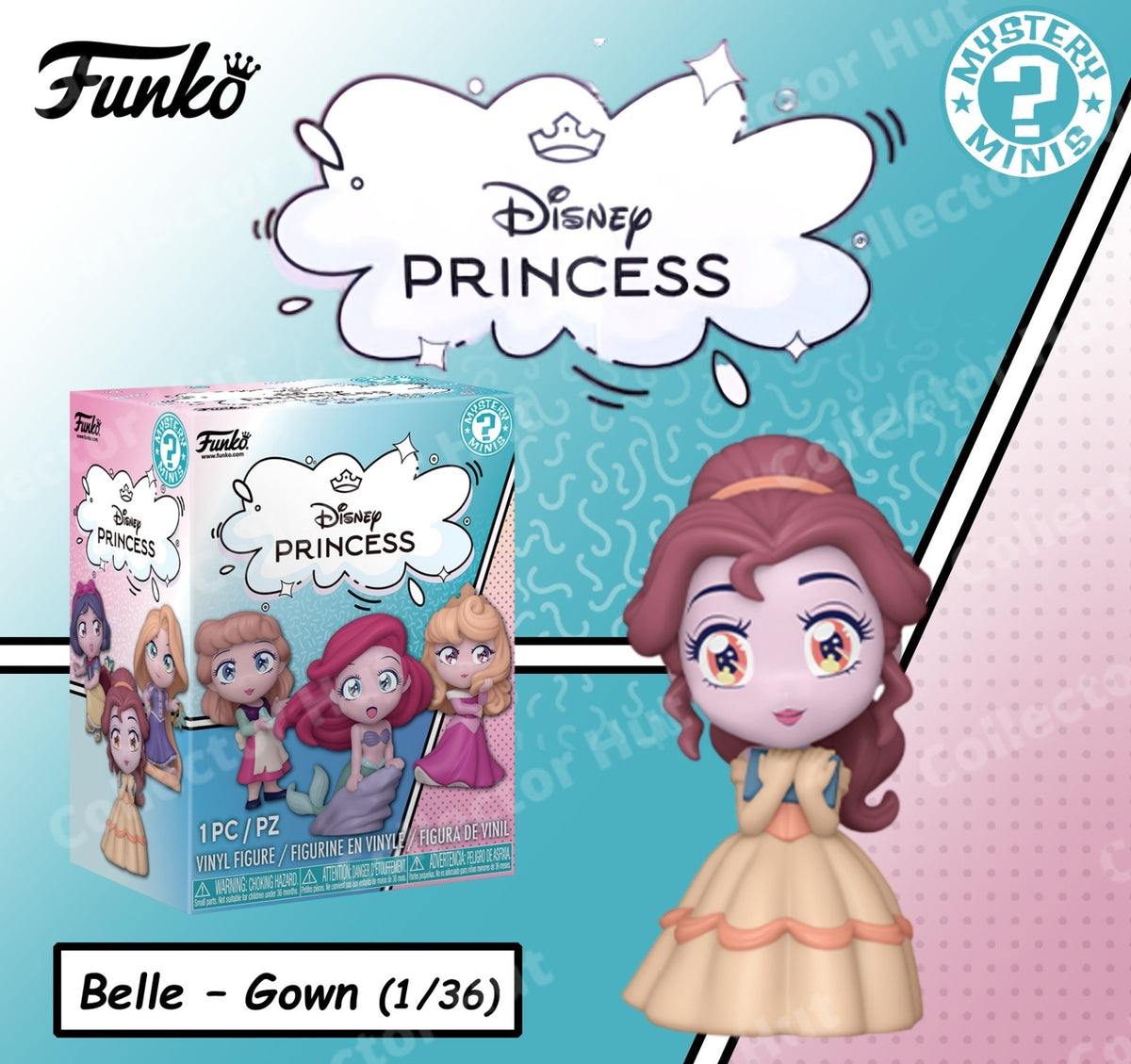 Funko Mystery Minis Disney Princess MANGA Mini Figurines (You Choose)