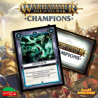 Warhammer Age of Sigmar: Champions Wave 2 ONSLAUGHT Trading Cards CHOOSE SINGLES