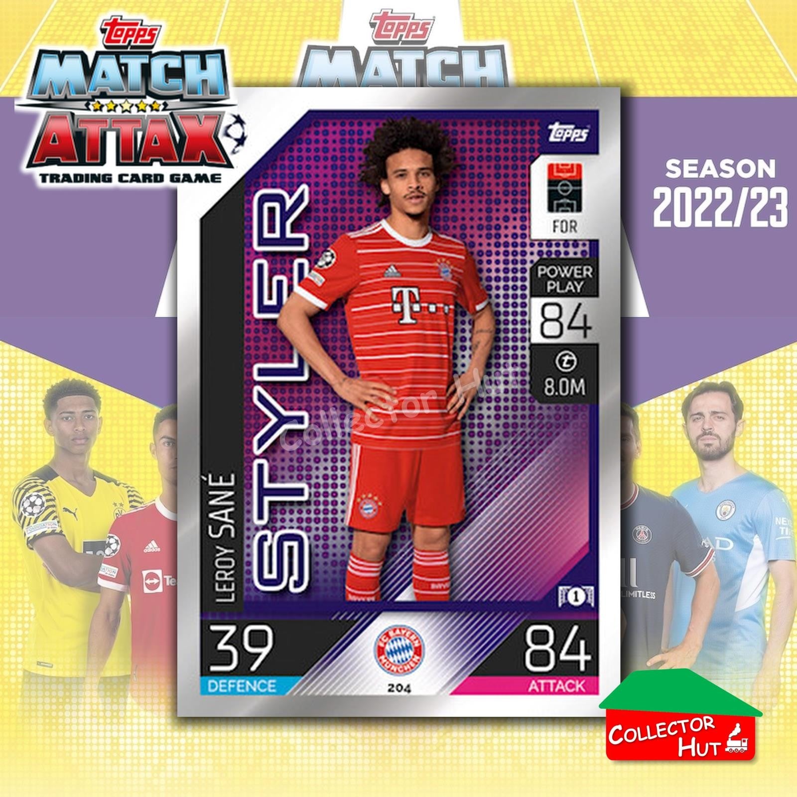Topps Match Attax Europa Champions League 2022/23 TCG Trading Cards Base 190-387