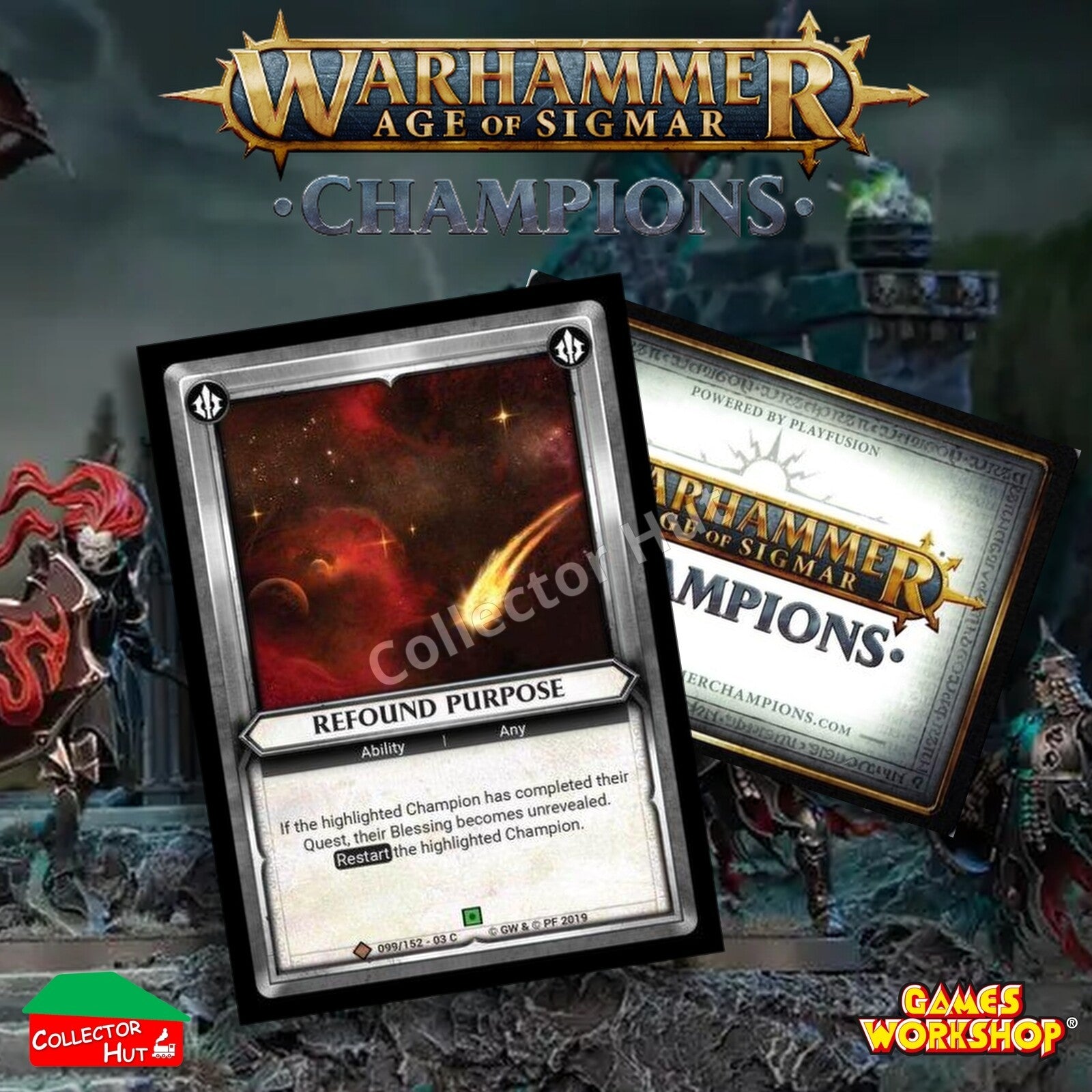 Warhammer Age of Sigmar: Champions Wave 3 SAVAGERY Trading Cards CHOOSE SINGLES