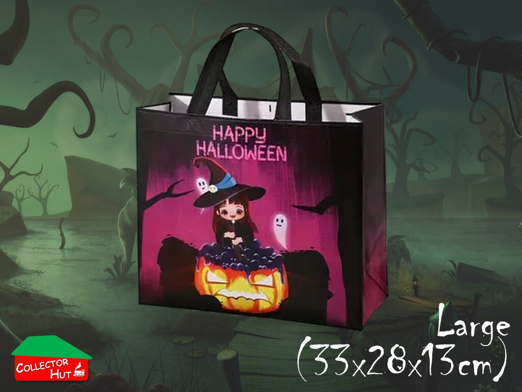 Halloween Novelty Tote Bags Trick or Treat Fabric Choose a Pattern