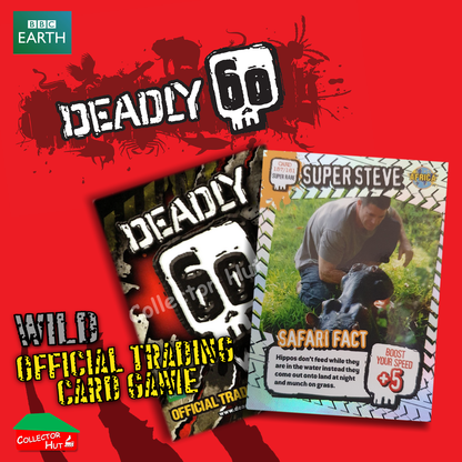 CBBC Deadly 60 Season 1, 2 & Wild FOIL RARE LIMITED Trading Cards