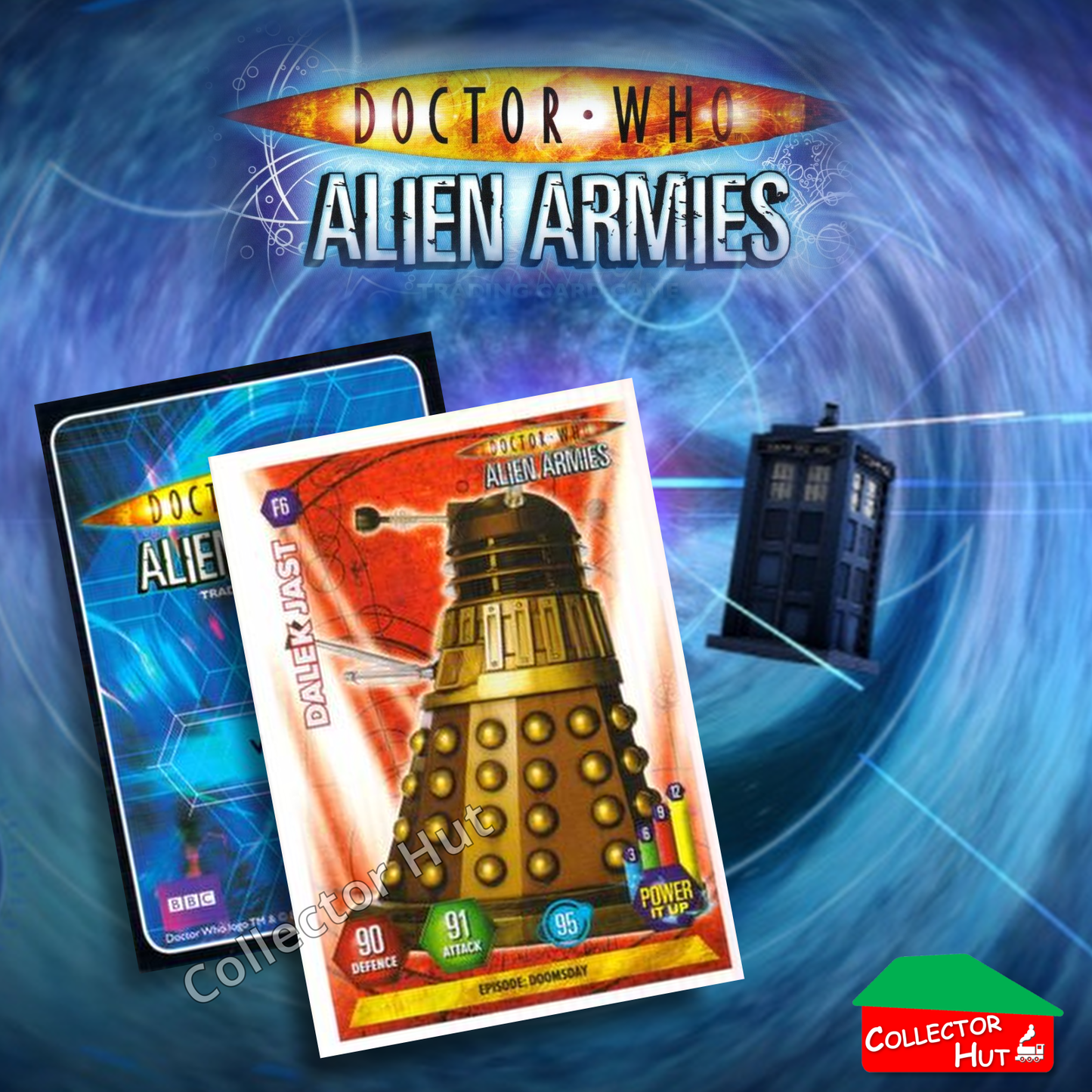 DOCTOR WHO Alien Armies Trading Cards Glitter Super Emboss Foil Cards