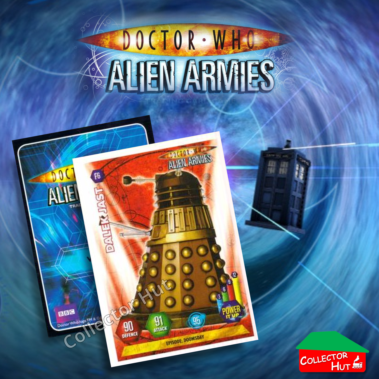 DOCTOR WHO Alien Armies Trading Cards Glitter Super Emboss Foil Cards