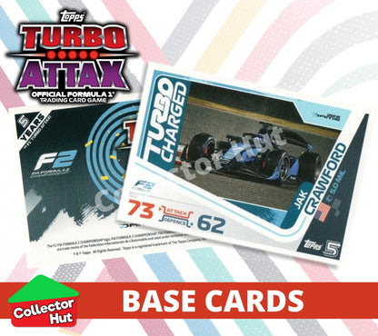 Topps Turbo Attax Formula 1 F1 2024 #167-312 Base Cards YOU CHOOSE