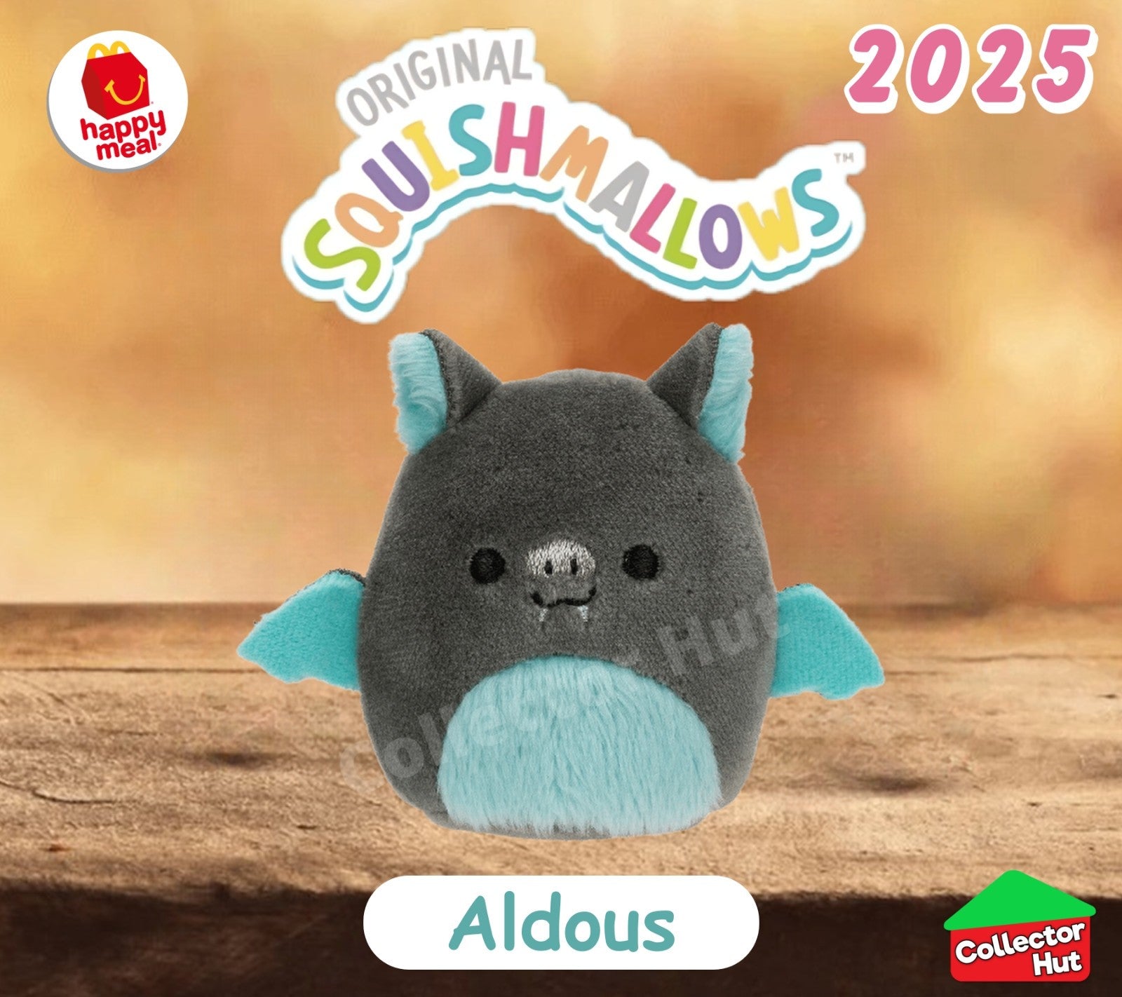 McDonald's Happy Meal 2025 Squishmallows Plush Toys 15 to Collect