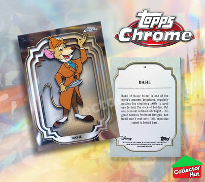 Disney Topps Chrome 2024 Base Cards 1-200 Pick Singles to Complete Your Set