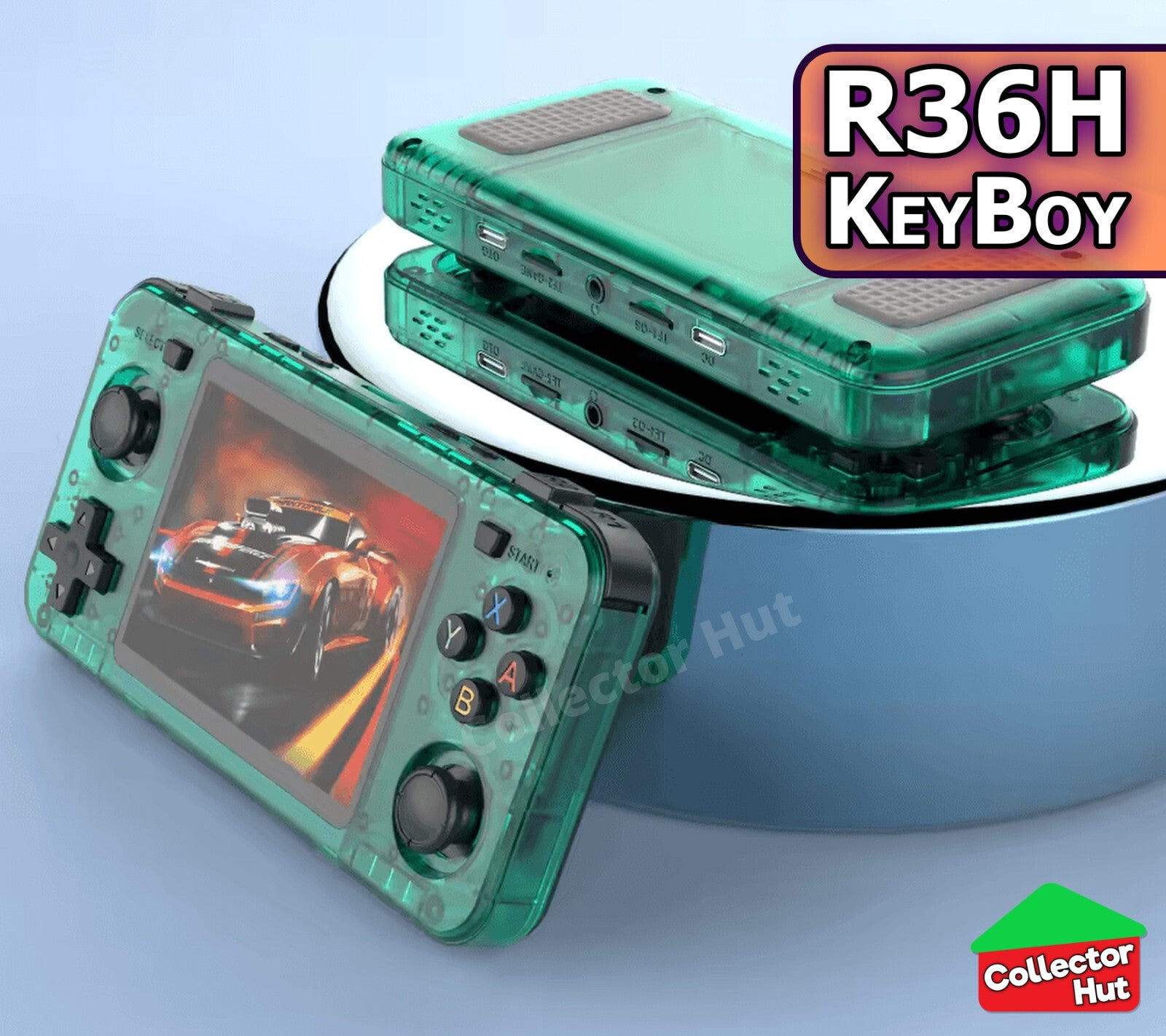R36H KeyBoy Retro Handheld Games Emulator Console Wide Version