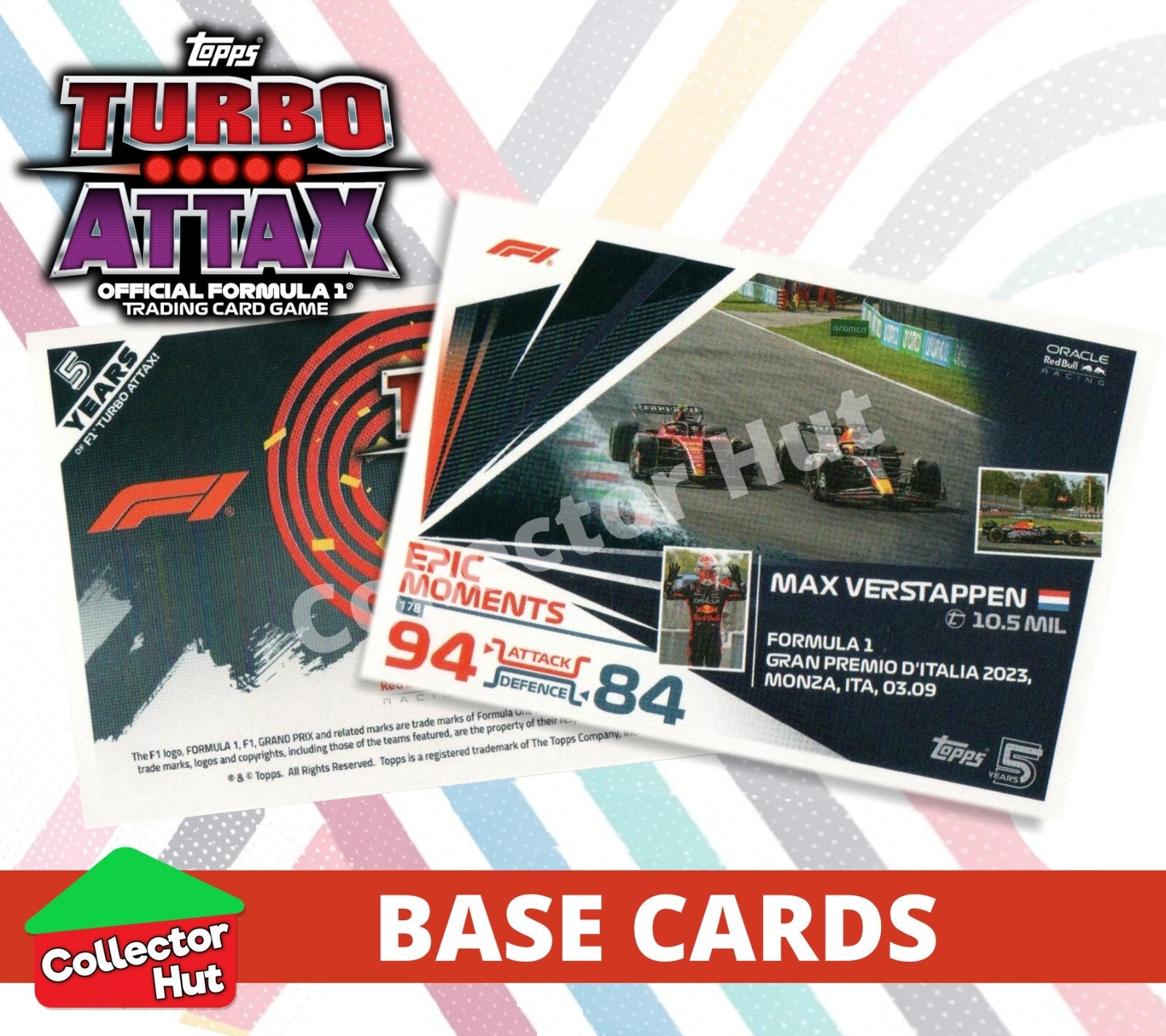 Topps Turbo Attax Formula 1 F1 2024 #167-312 Base Cards YOU CHOOSE