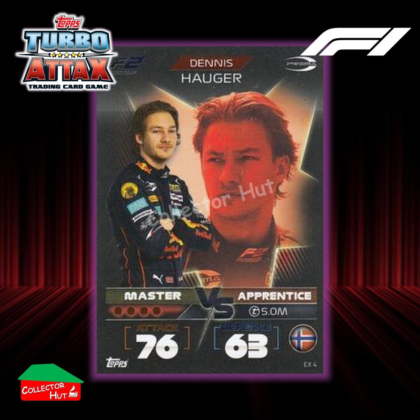 Topps Turbo Attax Formula 1 F1 2022 Limited Edition, 100 Club & Foil Cards