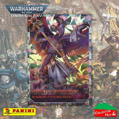 PANINI Warhammer 40,000 Dark Galaxy Webway Inferno Adamantium Limited FOIL Cards