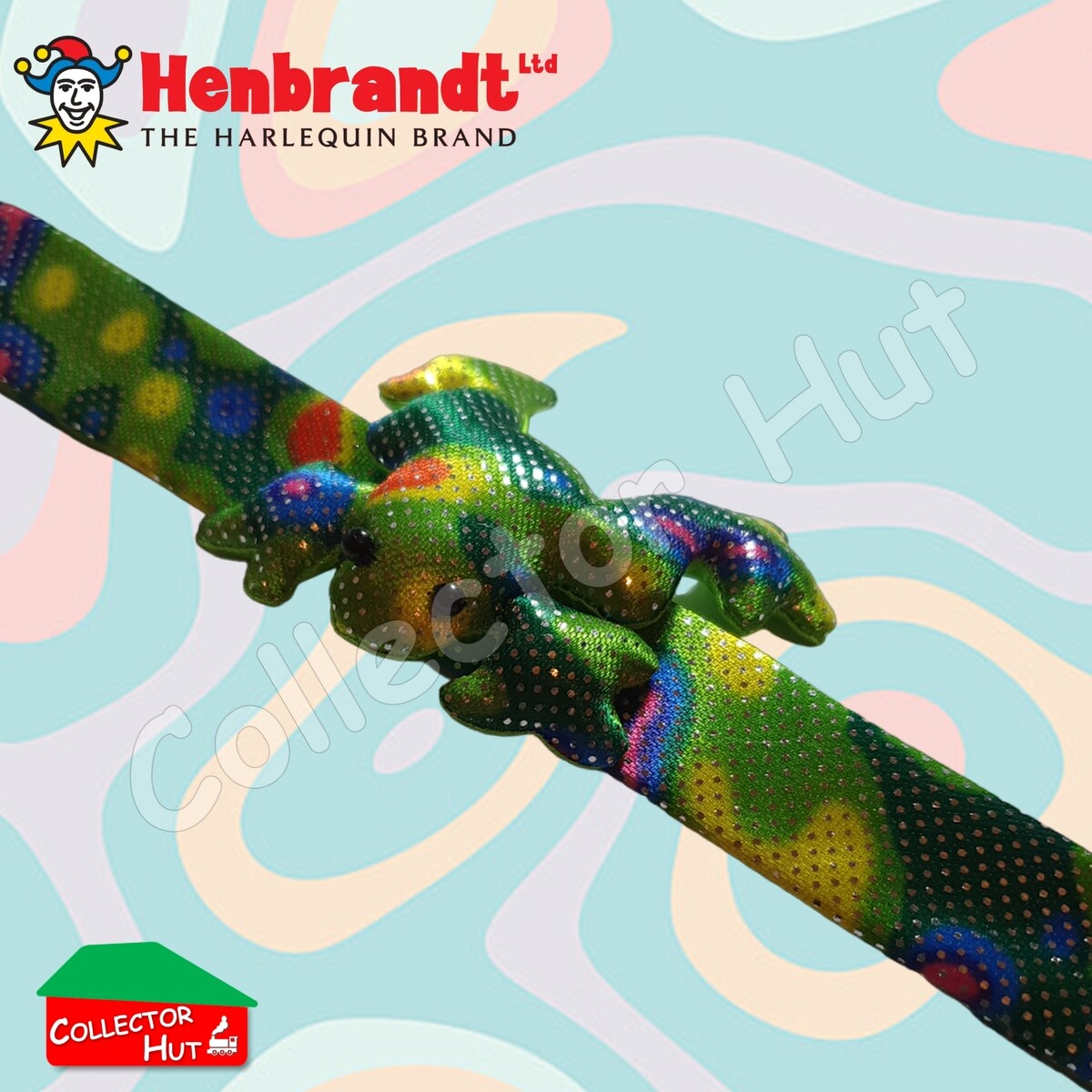 Snapband Snap On Wrist Bracelets Glitter Animals Childrens Toy for Party Bags