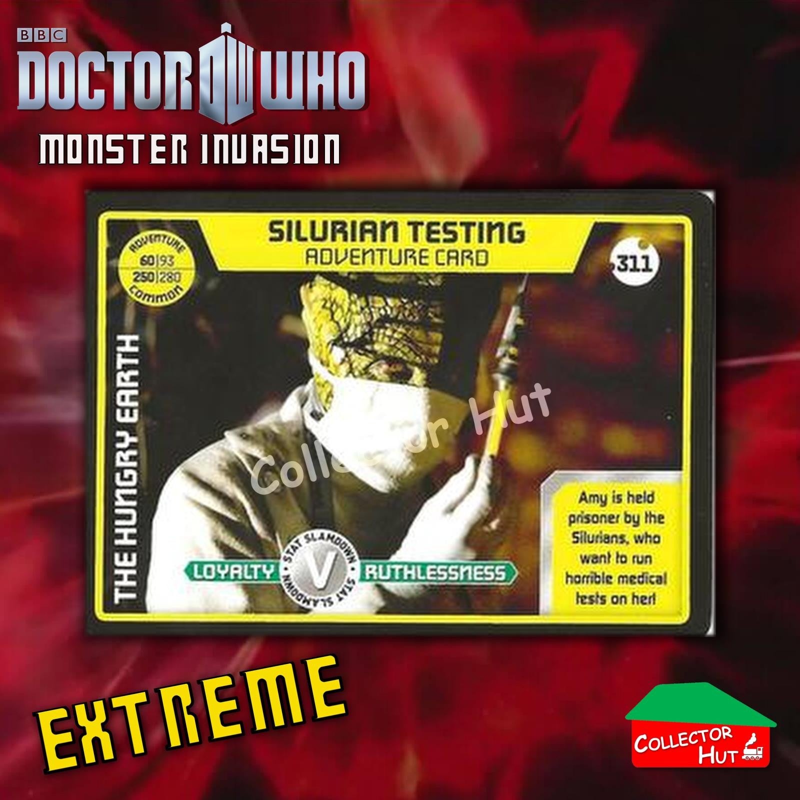 DOCTOR WHO Monster Invasion EXTREME Cards 166-344 New Fresh & Sleeved YOU CHOOSE