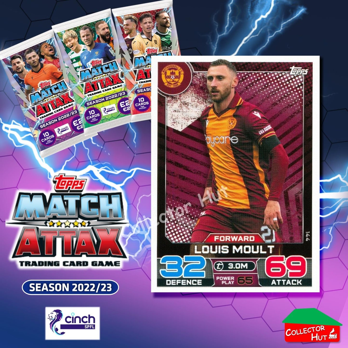 TOPPS MATCH ATTAX SPFL 2022/23 #1-162 Choose Your Card