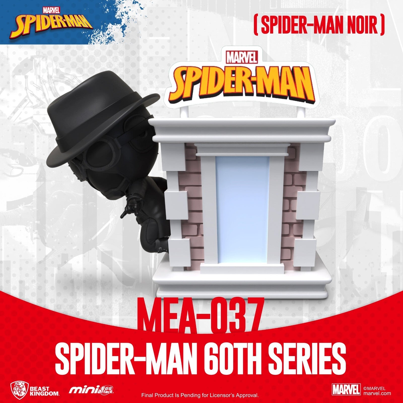Spider-Man Tower Series Hero Box 60th Anniversary Mini Egg Attack Tower Figures