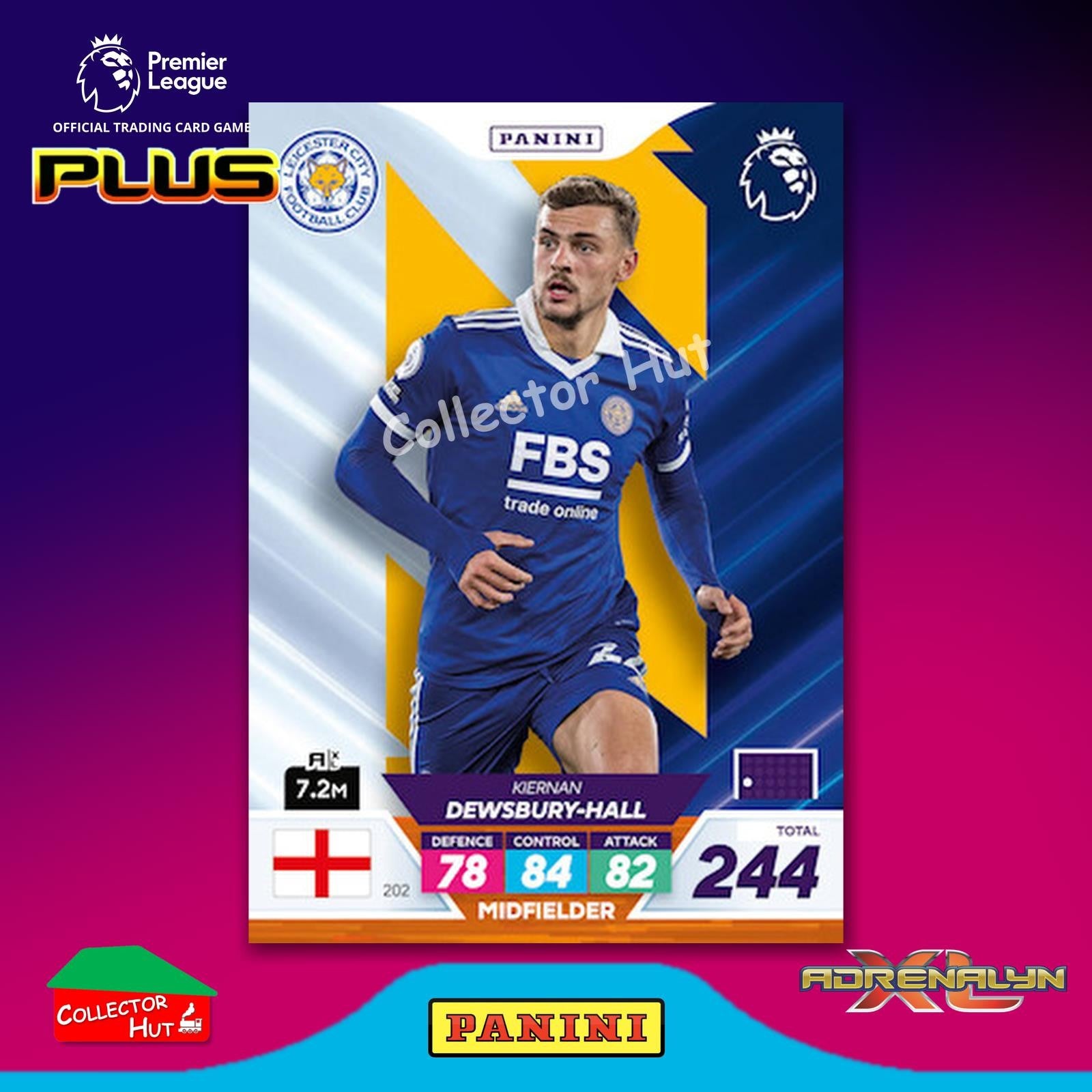Panini Premier League Adrenalyn XL PLUS 2023 2022/23 Base Cards #190 - #369