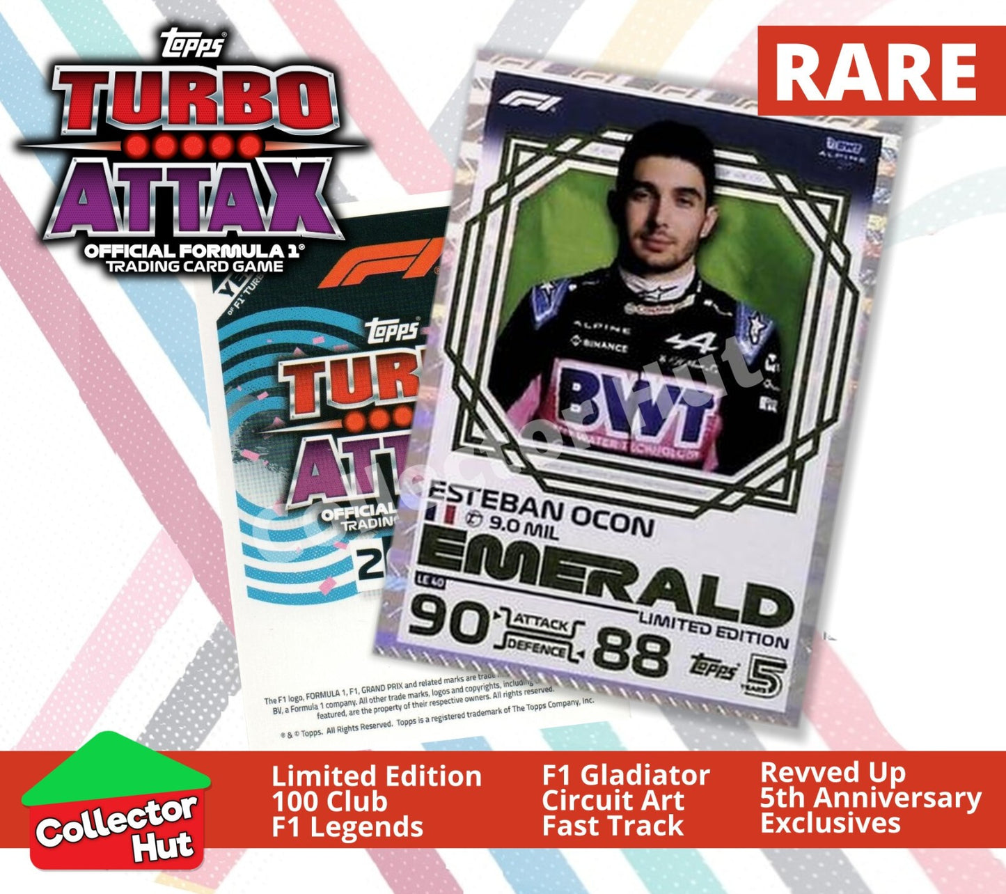 Topps Turbo Attax Formula 1 F1 2024 #313-344 RARE Limited Cards YOU CHOOSE