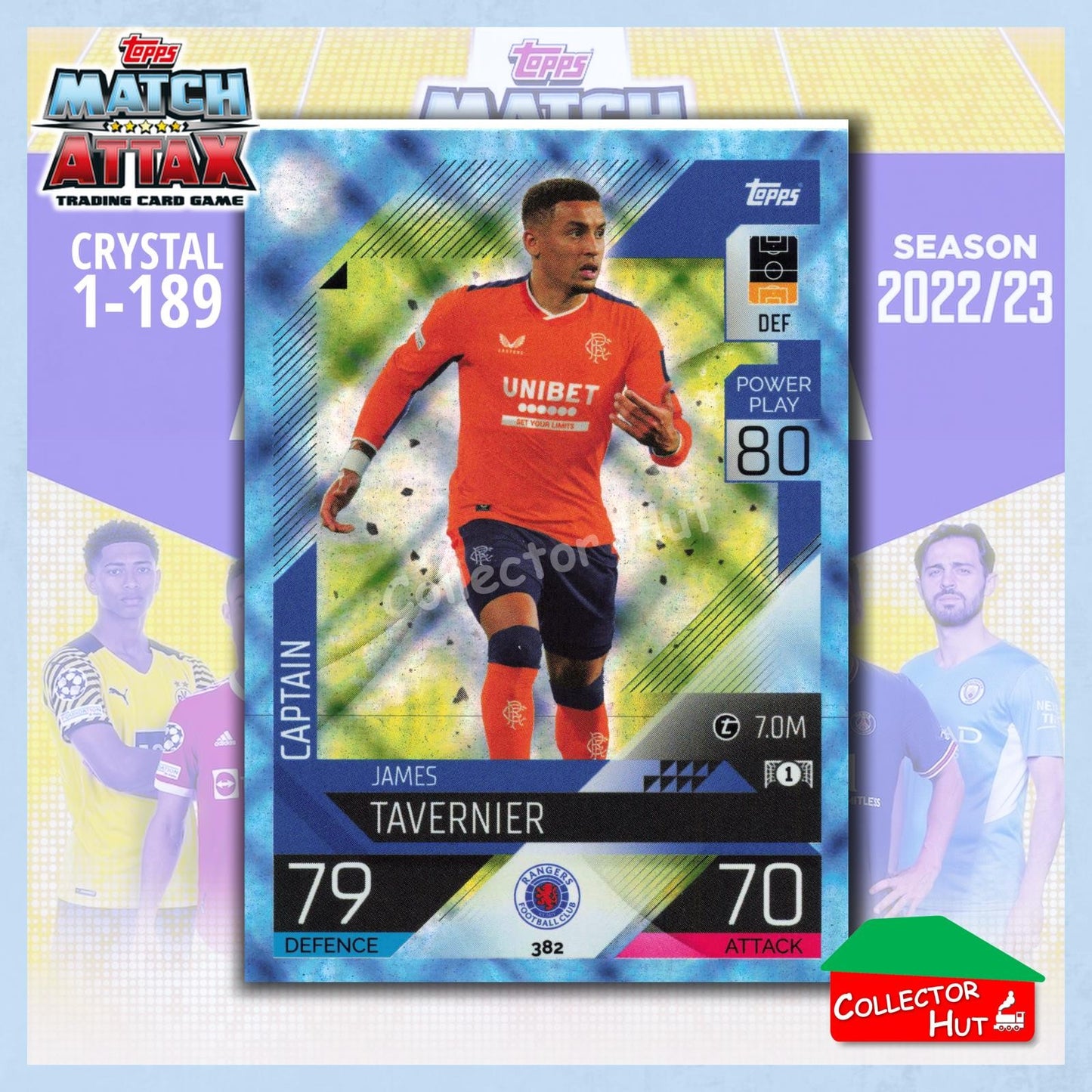 Topps Match Attax Europa Champions League 2022/23 Crystal Parallel Cards 190-387