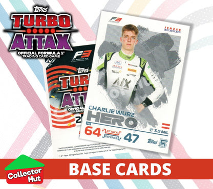 Topps Turbo Attax Formula 1 F1 2024 #167-312 Base Cards YOU CHOOSE