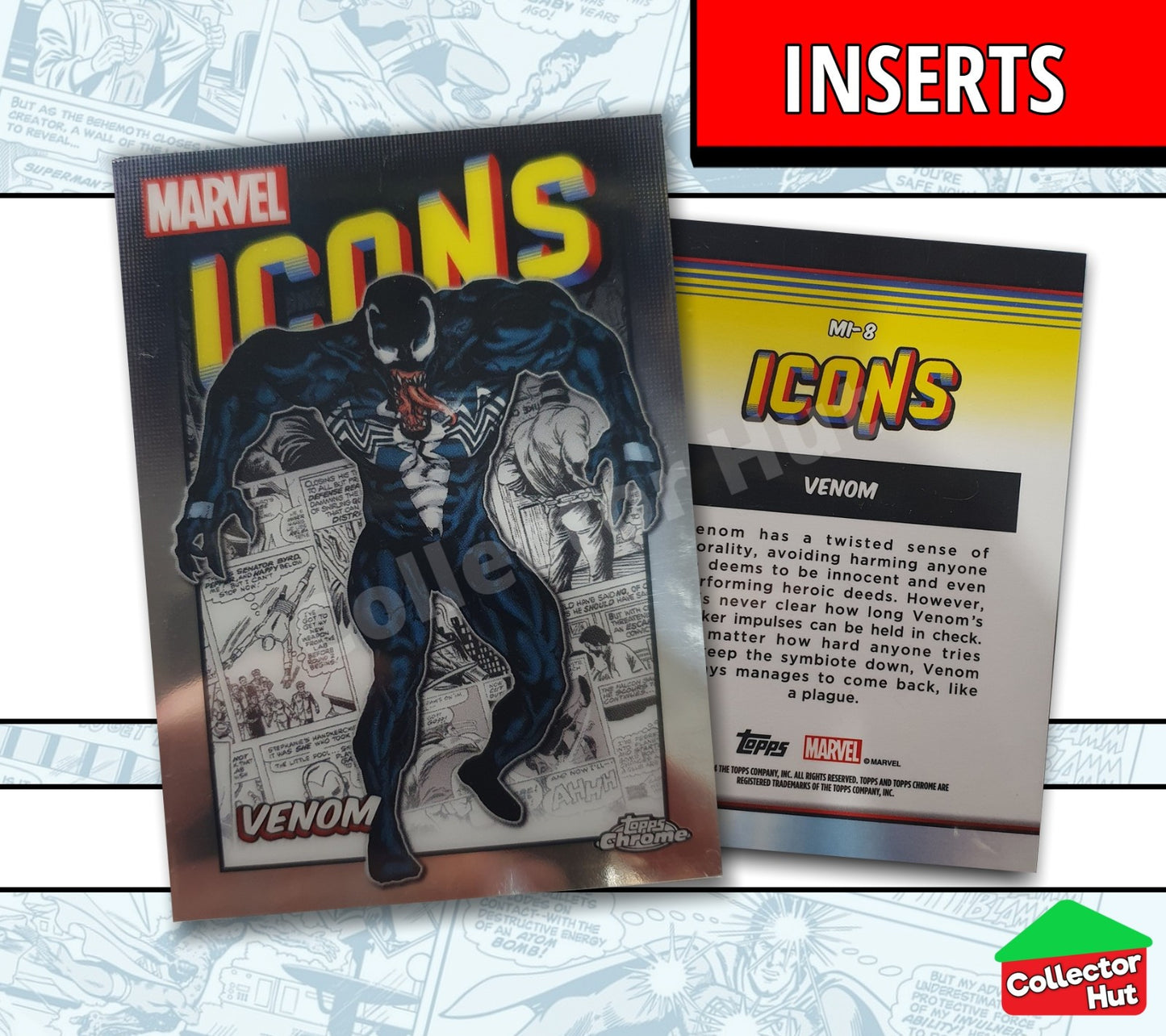 Marvel Topps Chrome 2024 INSERT Card Collection YOU CHOOSE