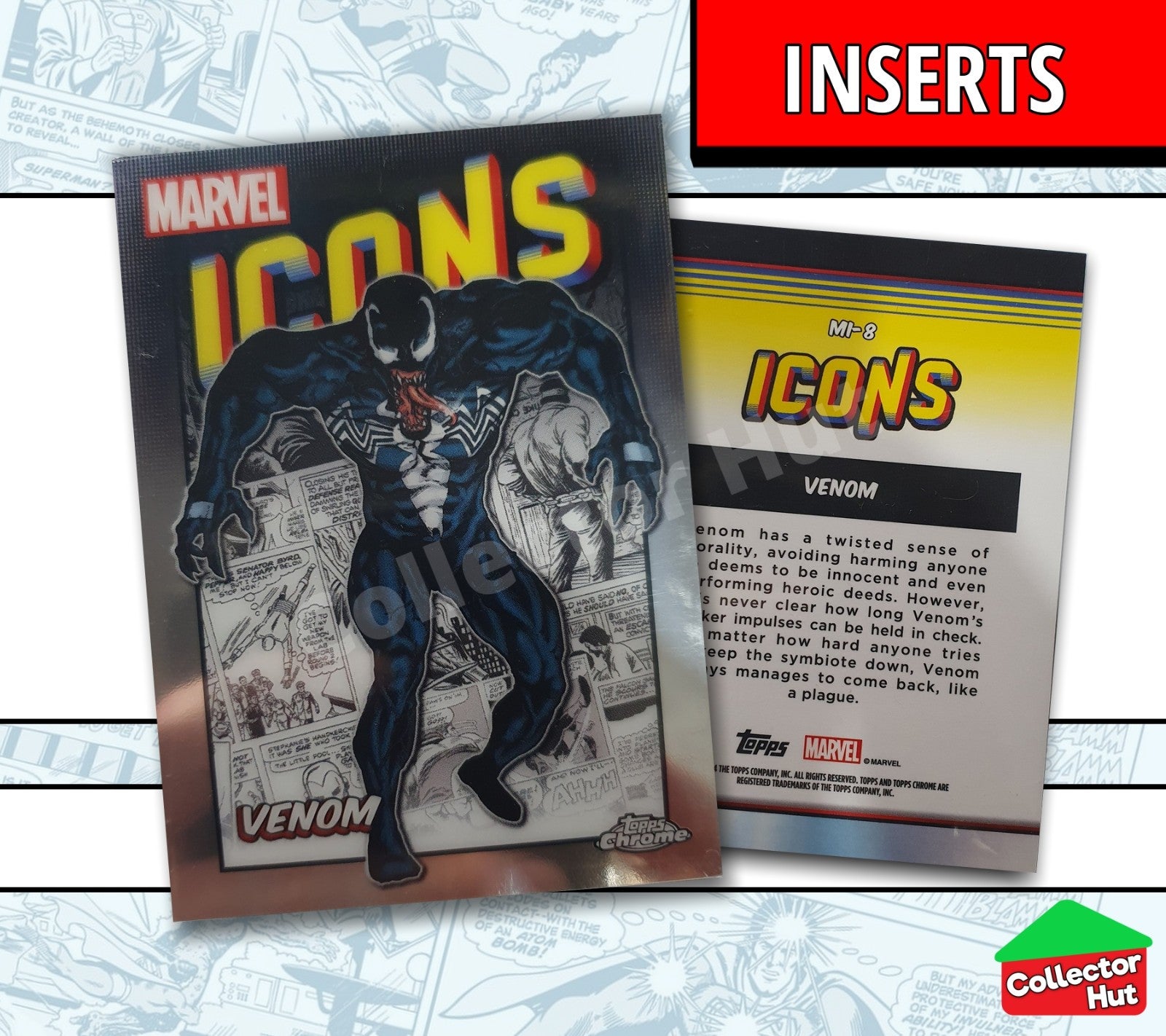 Marvel Topps Chrome 2024 INSERT Card Collection YOU CHOOSE