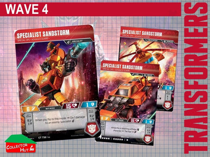Transformers TCG CHARACTER Trading Cards All Waves