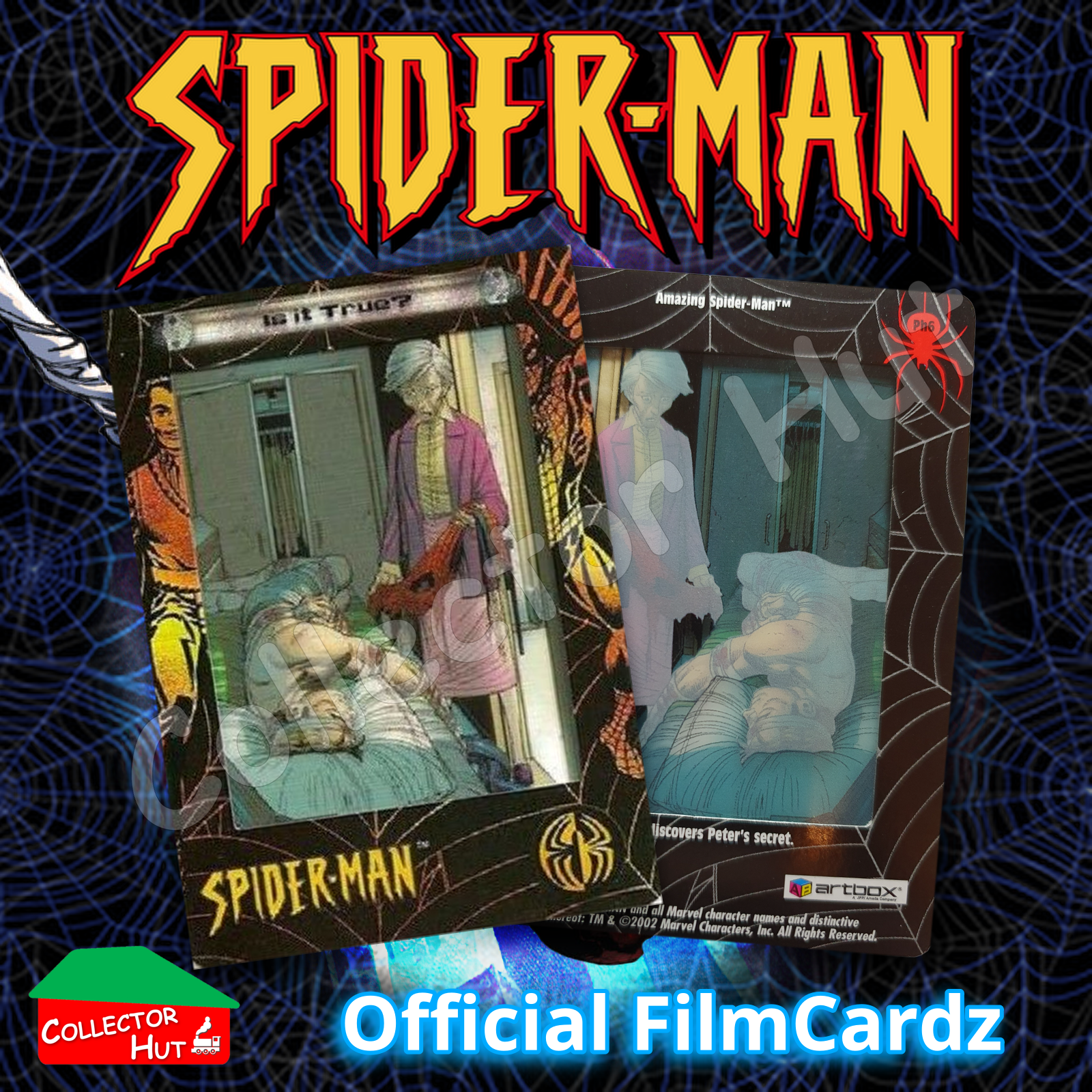 Marvel Spider-Man 2002 Artbox FilmCardz Choose Your Card!