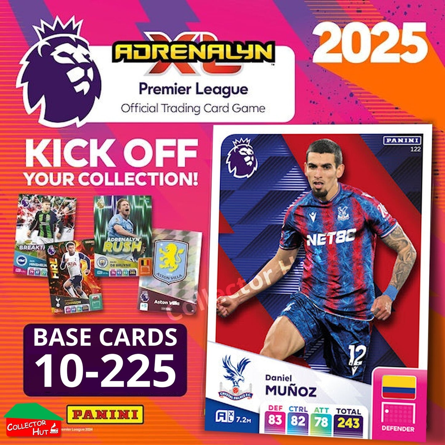 Panini Adrenalyn XL Premier League 2025 2024/25 Base & Foils #10-225
