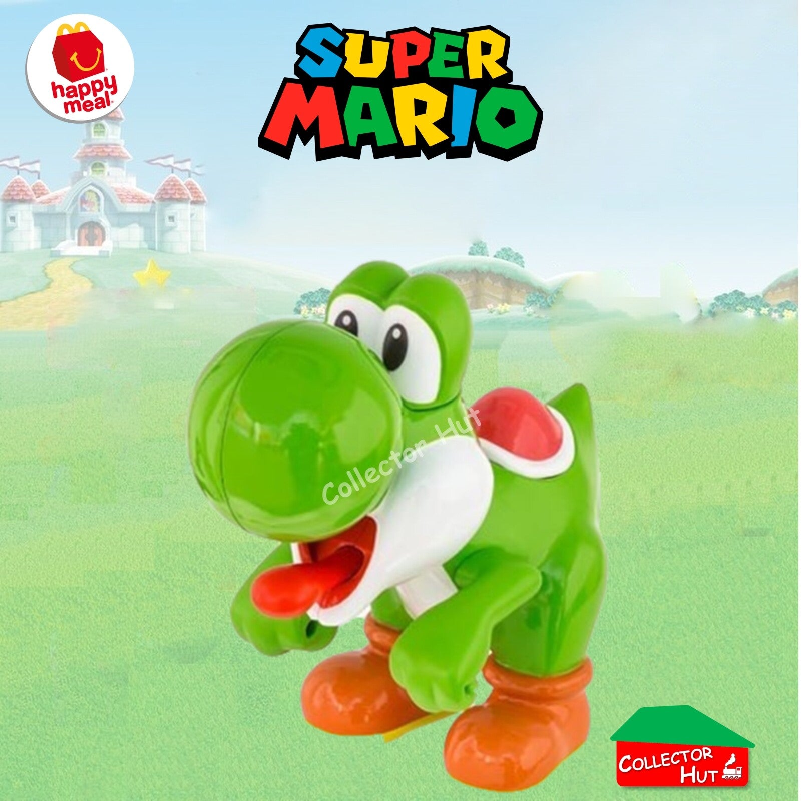 McDonald's Happy Meal Super Mario 2017 Plastic Toys Figurines New & Sealed