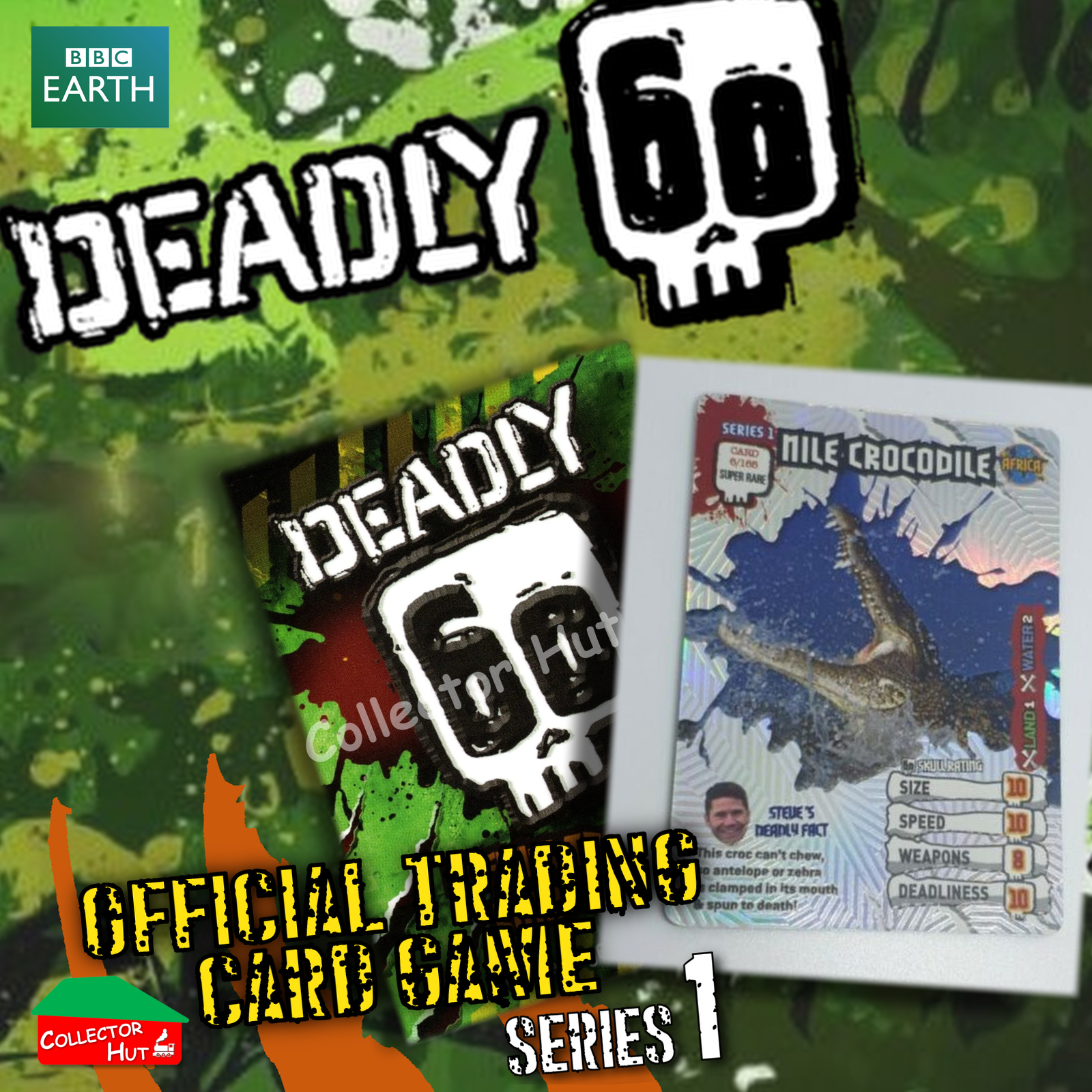 CBBC Deadly 60 Season 1, 2 & Wild FOIL RARE LIMITED Trading Cards