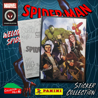 Panini Spider-Man Spider-Verse 2023 Collection Sticker Singles #1-163 & F1-30