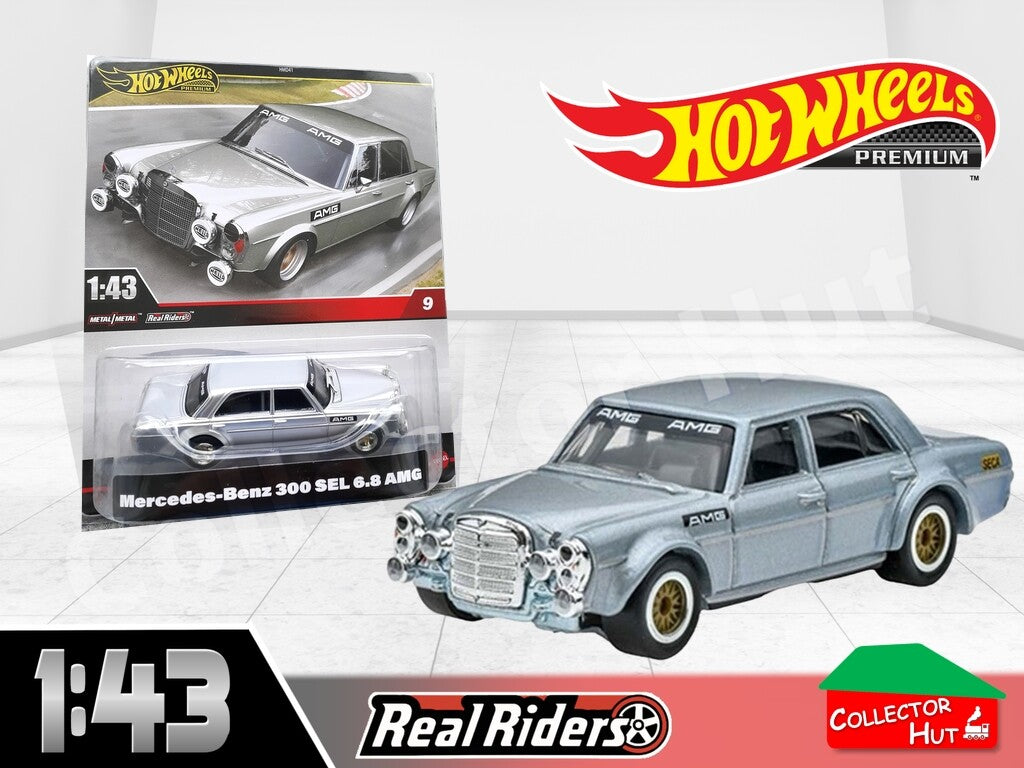 Hot Wheels Premium Real Riders HMD41 1:43 Scale Models
