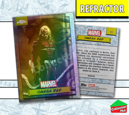 Marvel Topps Chrome 2024 REFRACTOR Card Collection YOU CHOOSE