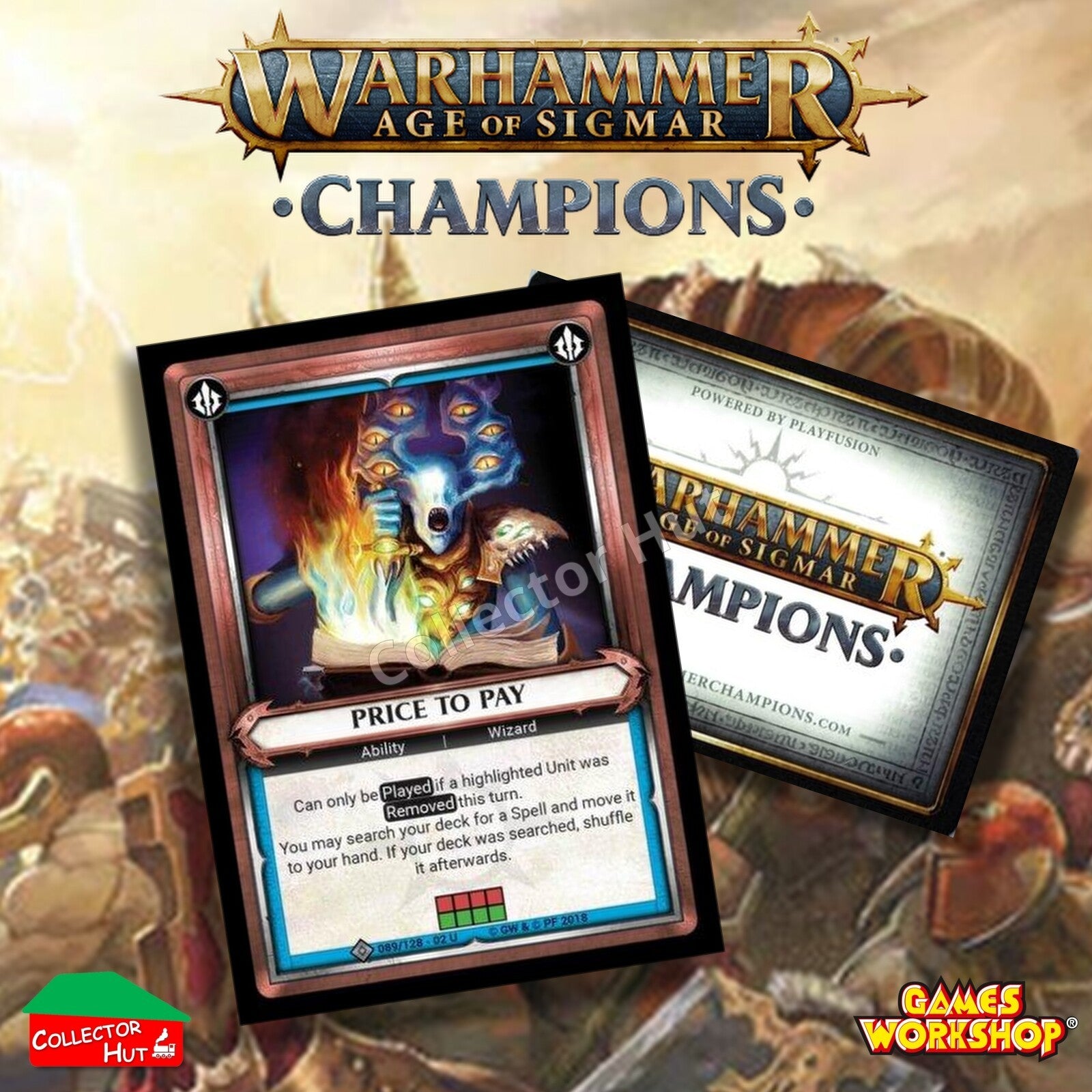 Warhammer Age of Sigmar: Champions Wave 2 ONSLAUGHT FOIL Cards CHOOSE SINGLES