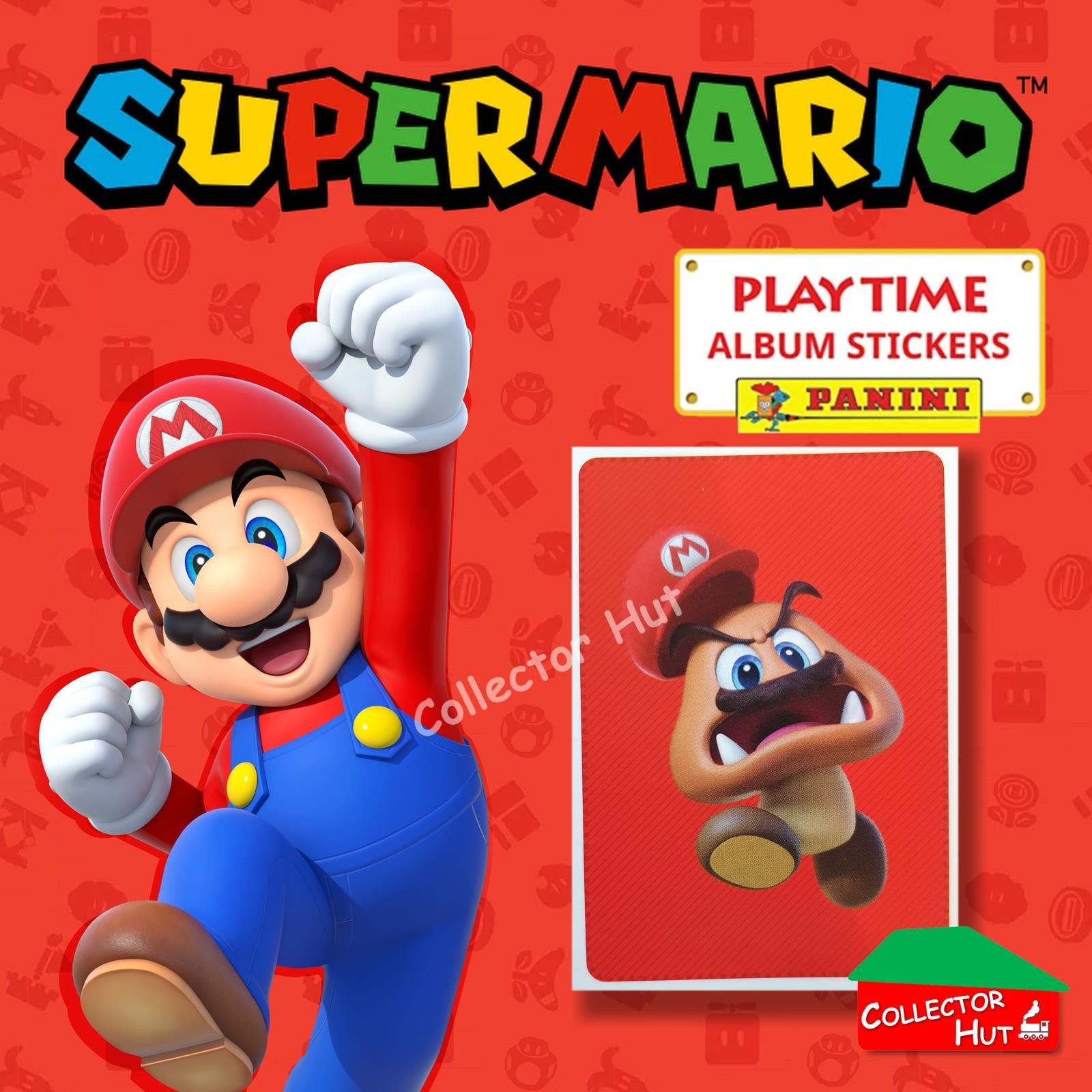 Panini Super Mario Playtime Sticker Collection Singles