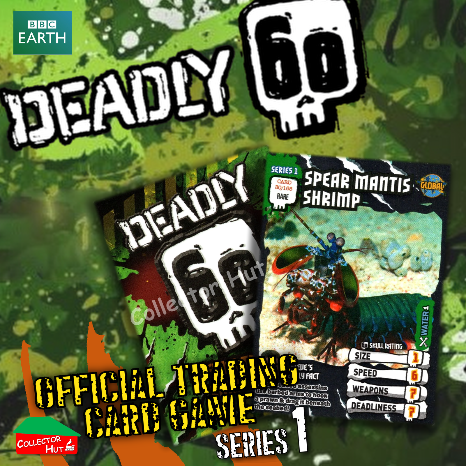 CBBC Deadly 60 Season 1, 2 & Wild FOIL RARE LIMITED Trading Cards