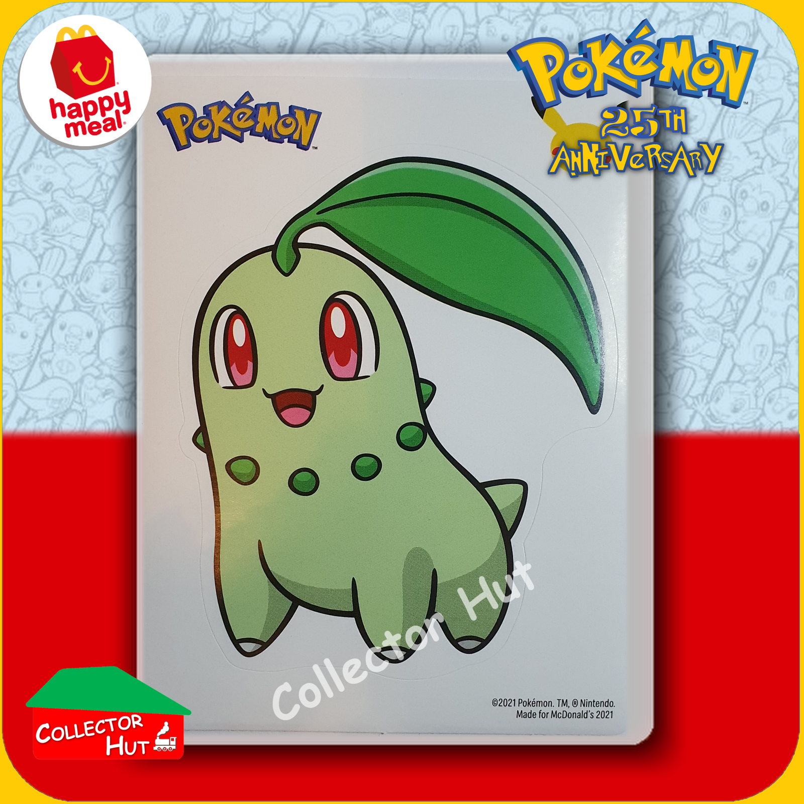 McDonald's Happy Meal 2021 Pokémon 25th Anniversary Trading Cards You Choose