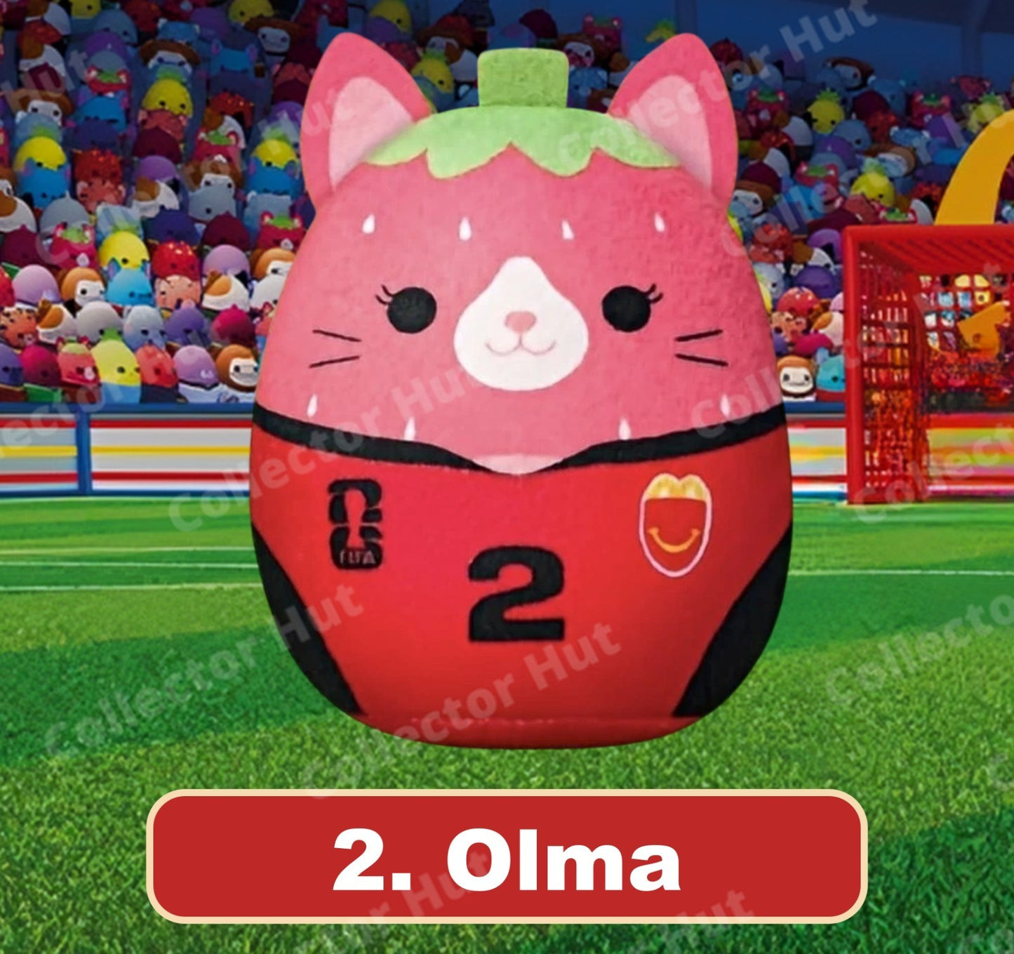 McDonalds Happy Meal Squishmallows World Cup 2026 Plush Toys Collection