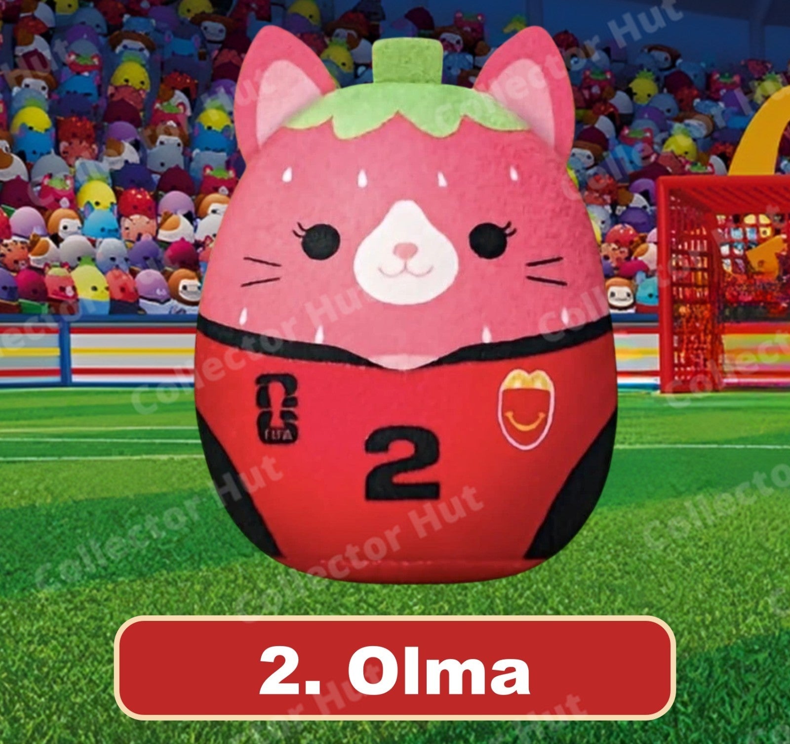 McDonalds Happy Meal Squishmallows World Cup 2026 Plush Toys Collection