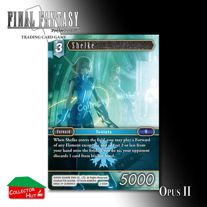 Final Fantasy Trading Card Game OPUS II 2 Singles You Choose