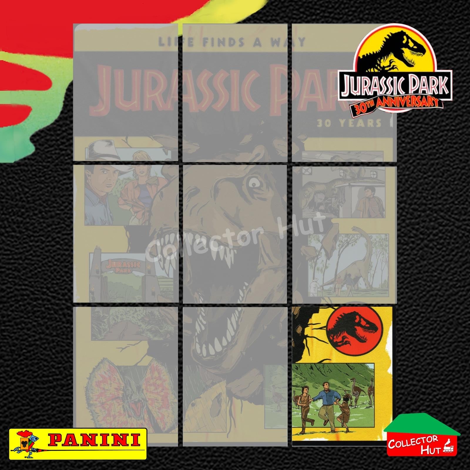 Jurassic World 30th Anniversary Trading Card Collection BASE CARDS #1-195