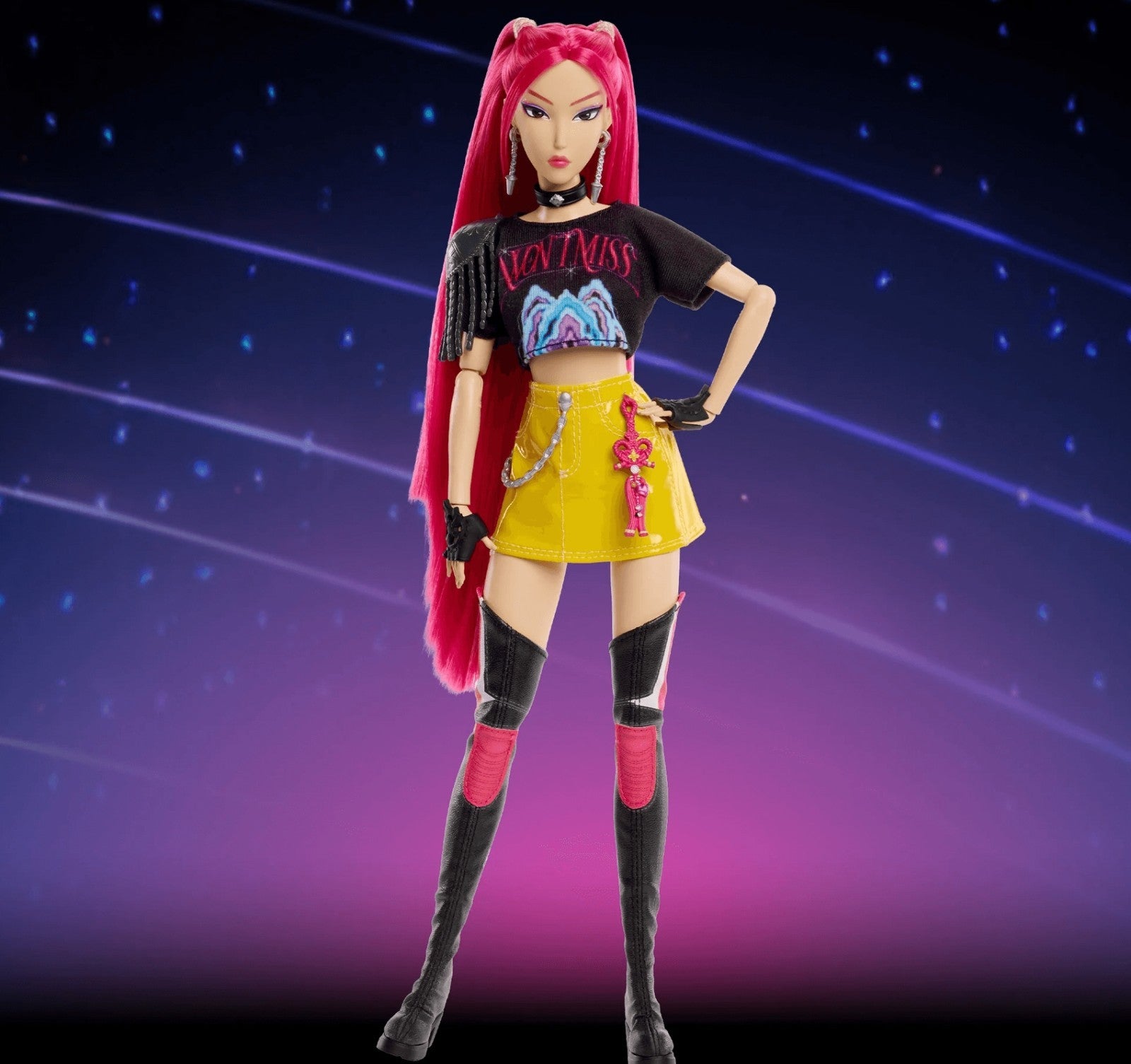 K-Pop Demon Hunters Fashion Dolls Figures 12" Official Mattel