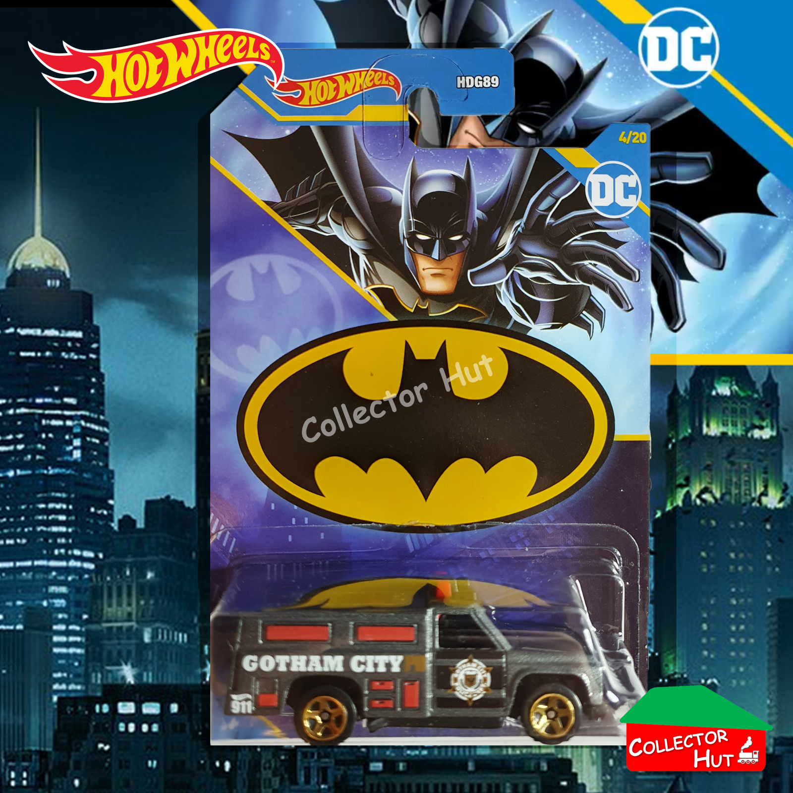 Hot Wheels DC Batman HDG89 1:64 Scale Die Cast